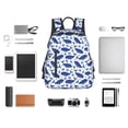 thumbnail image 6 of Balery Whale Lightweight Backpack for Men and Women - Durable and Water-Resistant, Ideal for School, Work, Travel, and Everyday Use, 6 of 9