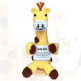 thumbnail image 1 of Muñeco de Jirafa de Crochet Hecho a Mano para Apoyo Emocional, 1 of 7