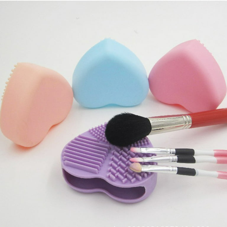 1PS Silicone Folding Wash Bowl Makeup Brush Cleaning Tool Beauty