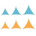 thumbnail image 5 of Yuedong Sun Shade Sail Triangle Canopy Durable Anti-UV Polyester Waterproof For Outdoor Sky Blue/Orange 3/4/6m Folding Awnings Canopy for Outdoor Garden Yeard, 5 of 10