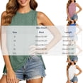 thumbnail image 3 of Wensltd Tank Tops Women Eyelet Embroidery Sleeveless Blouse Round Neck Side Split Hem Solid Color Summer Casual Tunic, 3 of 9