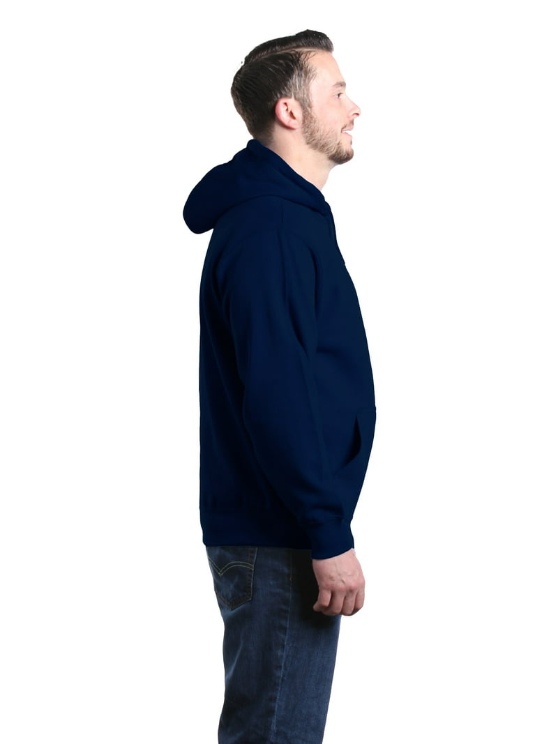 Shop4Ever Men's King of Hearts Hooded Sweatshirt Hoodie Large Navy