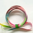 thumbnail image 6 of 5pc/set Glitter Jelly Bangles Set Rainbow Glitter Tube Bracelets Hottest Bangle, 6 of 9