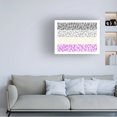 thumbnail image 2 of Canvas Wall Art - Tom Quartermaine 'Abstract Circle Asexual Pride Flag' Wall Art for Living Room, Bedroom, or Office Décor by Trademark Fine Art - 32 x 24 Inches, 2 of 4