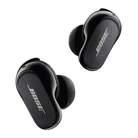 Bose QuietComfort Earbuds Series II, Noise Cancelling True Wireless Bluetooth Headphones, Black