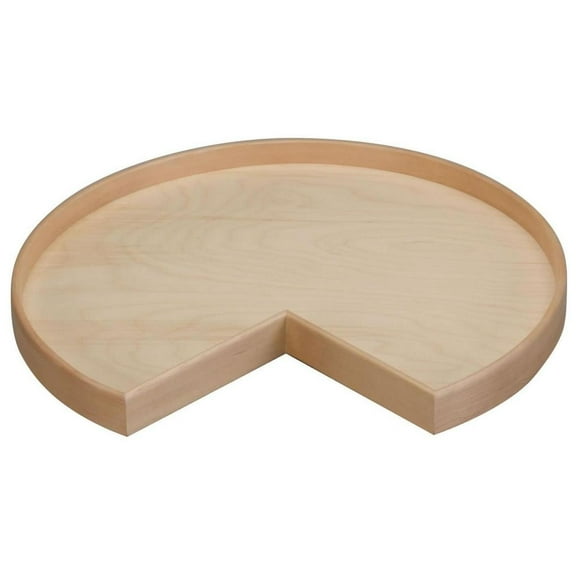 Rev-A-Shelf Natual Wood Kidney Lazy Susan