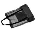 thumbnail image 2 of Bolsa de playa de gran capacidad con aislamiento de malla para almacenar alimentos, ideal para exteriores, camping, jardín, picnic, viajes y vacaciones, color negro., 2 of 14