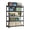 Black#4, variant on Shelving Units, 23.6*35.4 Inch Wall Mounted Wall Shelf for Garage Heavy Duty Wall Shelf, Supermarket Storage Shelf, Black, 4-Pack, Black Display Shelves,Metal Metal Shelving Units