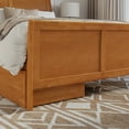 thumbnail image 5 of Portland Queen Storage Wood Platform Bed with Matching Footboard in Light Toffee, 5 of 10