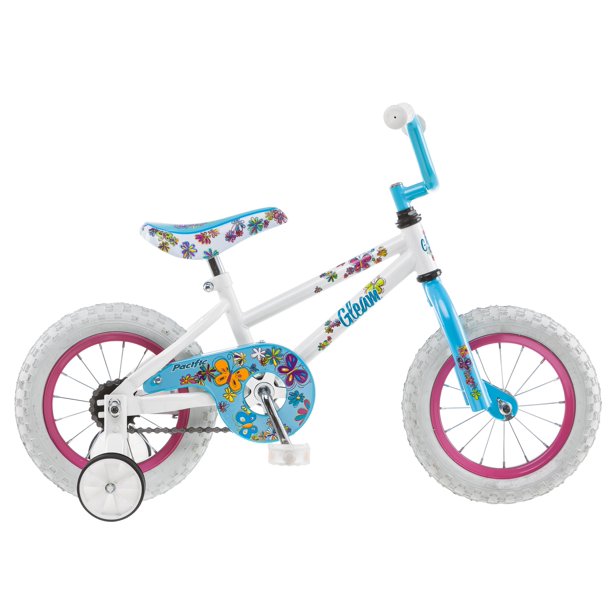 Pacific Cycle Pacific Gleam BicycleColorWhite,Size12",StyleGirl's