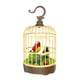thumbnail image 1 of Injueey Singing Chirping Bird in Cage Realistic Sound Chirp Activated Carpetas de archivos Rojo y azul, 1 of 1