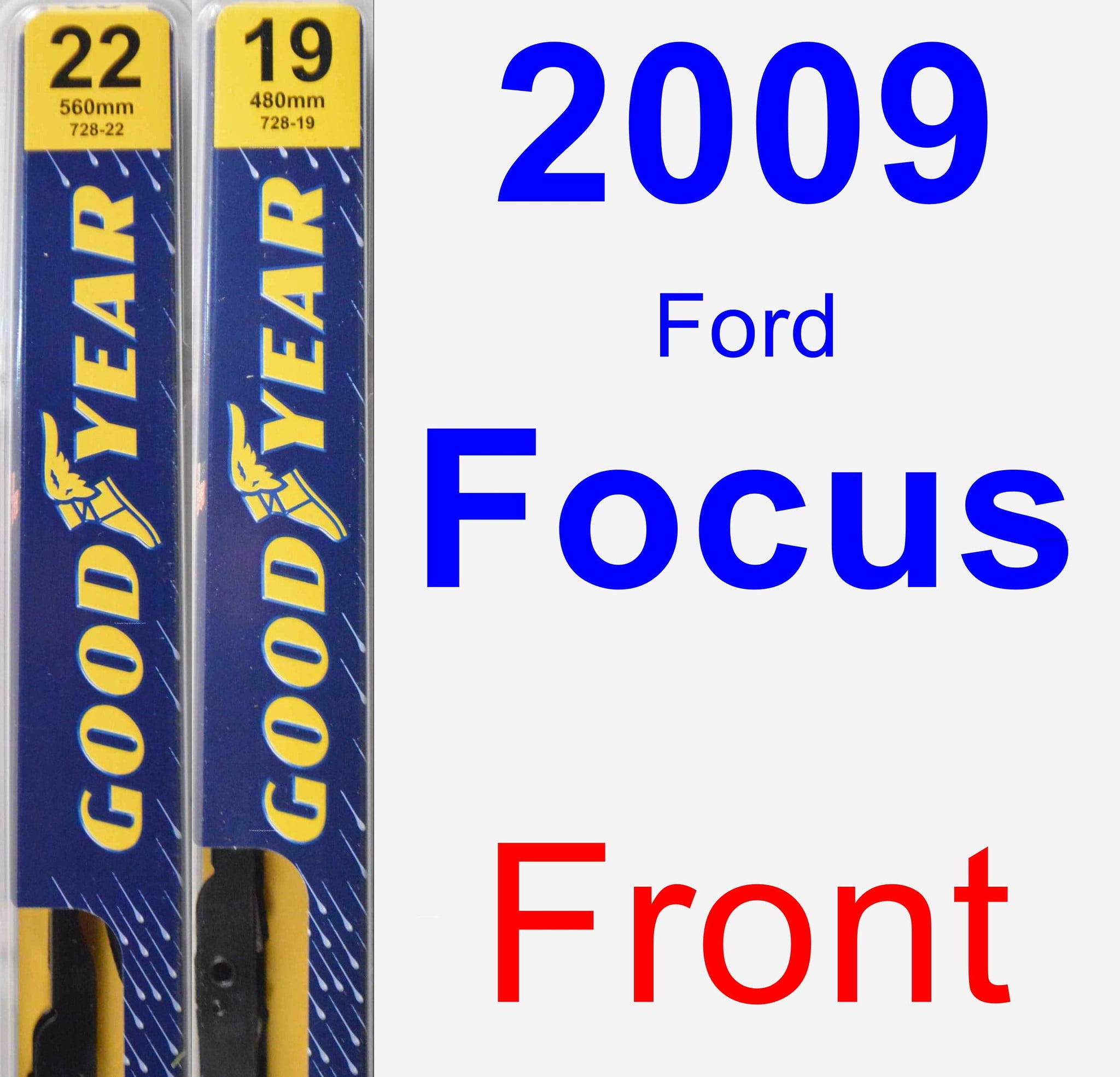 2009 Ford Focus Wiper Blade Set/Kit 