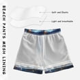 thumbnail image 3 of FORMRS Boys Swim Trunks Quick Dry Mesh Liner Boardshorts Sizes XS-XL, Crystal Moon, 3 of 7
