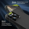 thumbnail image 5 of Entronix Heavy Duty Case for iPhone 13 Pro Max Shockproof Triple Layer Rugged Case, Black, 5 of 11