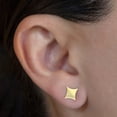 thumbnail image 2 of Aretes de oro 14k GIALLO Broquel GIALLO COLLECTION Estrella dorada de oro amarillo, 2 of 5
