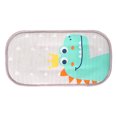 thumbnail image 2 of Almohada de manga de hielo para bebé, almohadilla de brazo refrescante suave y cómoda para bebé con banda elástica ancha para amamantar, dinosaurio fresco de verano, 2 of 9