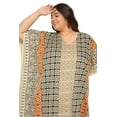thumbnail image 5 of Oussum Women Plus Size Kaftan Dress Long Maxi Kaftan Loungewear Beach Caftan, 5 of 7