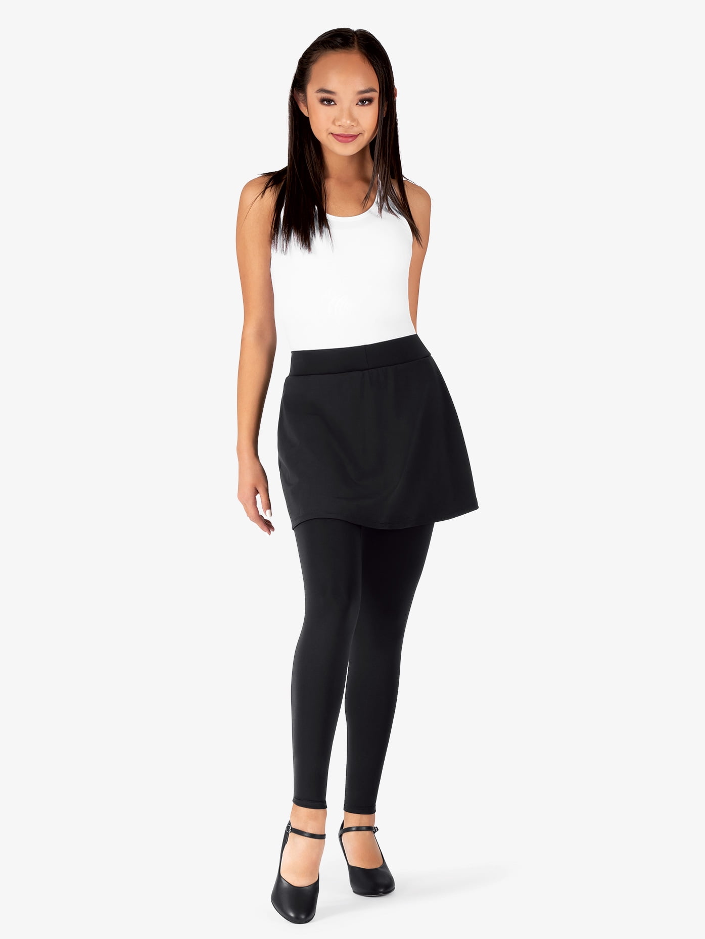Mock Skirt Dance Leggings - Walmart 