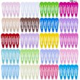 thumbnail image 2 of Snap Hair Clips Colorful 100PCS Cute Hair Barrettes Hair Accessories for Kids, 2 of 9