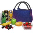 thumbnail image 3 of Easygdp Neon Glitter Bolsa de Almuerzo Insulada Reutilizable, Bolsa de Mano y Bandolera para Oficina, Trabajo, Viajes, 3 of 6