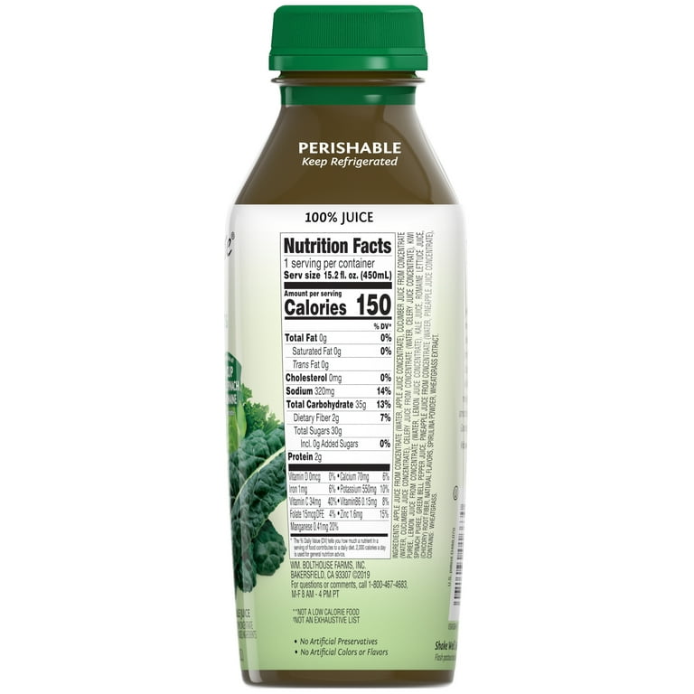Daily greens bolthouse online