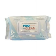 ProClean Disinfecting 75% Alcohol Wipes 50 Wipes - 4 Pack