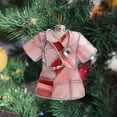 thumbnail image 2 of Eoozwa Christmas Nurse Acrylic Ornament 3.15" Festive Healthcare Appreciation Gift Durable Holiday Tree Decoration for Medical Professionals and Nursing Staff, 2 of 6