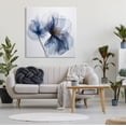 thumbnail image 3 of Stupell Industries Blue X-Ray Flowers Botanical & Floral Photography Gallery Wrapped Canvas Art Print Wall Art, 36 x 36, 3 of 8