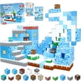 thumbnail image 1 of Bloques de construcción magnéticos ToyUnited Glacier Castle, 100 piezas, 1 of 6