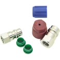 thumbnail image 2 of HAHADAXA R12 to R134A AC Retrofit Fitting Adapter Kit, R12 to R134a Conversion Kit, R12 R22 to R134A High/Low Fitting Port Retrofit 1/4?? to 7/16" Conversion Adapter, Fits for Ac Valve Core K, 2 of 7