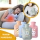 thumbnail image 1 of Xihbxyly Bolsa de Agua Caliente de Invierno, Funda de Franela Suave, Capacidad de 500 Ml, Antigoteo, Alivia Cólicos Menstruales y Dolores Musculares, Terapia de Frío y Calor, Alivio Del Estrés, Tamañ, 1 of 6