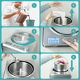 thumbnail image 3 of Homtone Ice Cream Maker, 2.64 Quart, Compressor, Makes Ice Cream, Gelato, Sorbet, 3 of 10