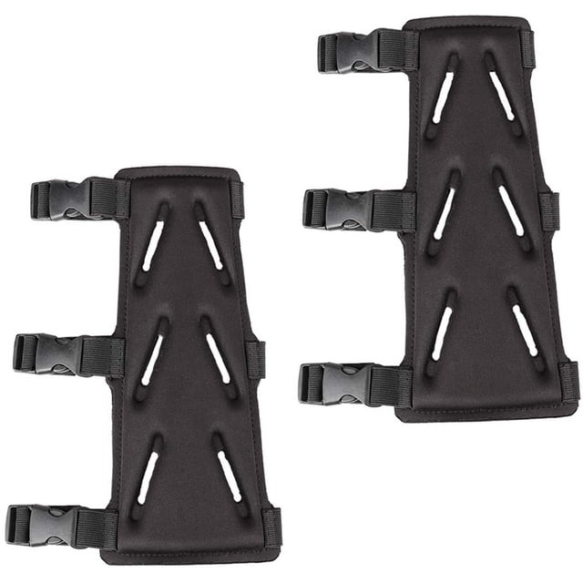 LAICAIW Archery Arm Guard Adjustable Protective 3-Strap Accessory Lightweight Hunting Target Shooting Adult Unisex