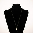 thumbnail image 5 of Handmade Minimalist Glass Drop 18K Gold Plated Necklace, 5 of 5