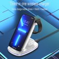 thumbnail image 4 of AZXY Wireless Charging Station,Charging Station for Multiple Devices,Wireless Charger,Desk Magnetic Fast 3 in 1 Charger Compatible for Smart Watch Phone Apple Android Iphone Samsung Devices, 4 of 8