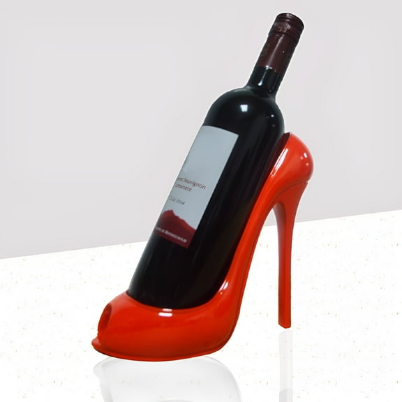 LAMIRO Wine Rack High Heel Shoe Bottle Holder Storage Wedding Party Decor Ornament Gift
