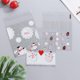 thumbnail image 5 of 50 unids/set bolsa de dulces personalizada Sincero copos de nieve celofán Navidad, 5 of 6