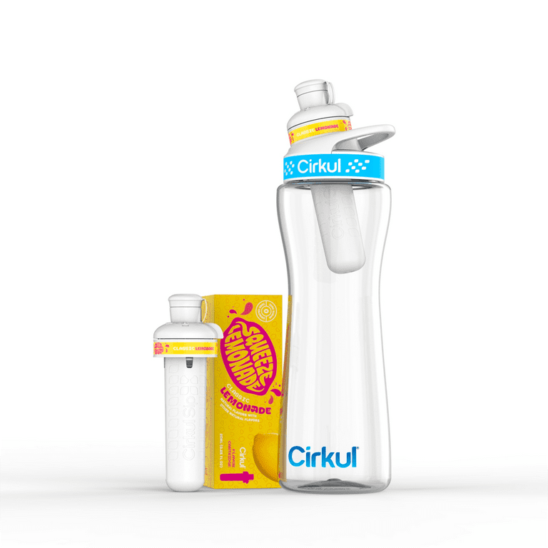 Cirkul Squeeze Classic Lemonade, Flavor Cartridge, Drink Mix, 1-Pack, White