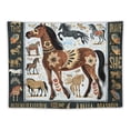 thumbnail image 5 of Orinice Horse Tapestry Wall Hanging Unique Style Graphic Tapestries Home Wall Decor Art for Living Room Bedroom Apartment Farmhouse Dorm 40x30inch, 5 of 6