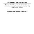 thumbnail image 3 of Zoomtoner Compatible with Lexmark IBM IBM 1334 Set Laser Toner Cartridge - High Yield - Cyan Magenta Yellow Black, 3 of 4