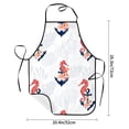 thumbnail image 2 of Pofeuu Sea Horse And Corals1 Print Aprons with Pockets, Cute Aprons for Kitchen, Cooking, Server, Barber, Chef Apron, 2 of 7