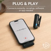 Wireless Microphone with Charging Case