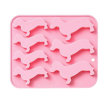 

Dachshund Chocolate Candy Molds | Dachshund Shape Baking and Ice Mold | 7 Cavity DIY Cupcake Pudding Cookie Chocolate Mould Nonstick Home Made Baking Supplies