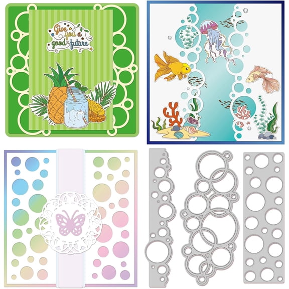 1set Edge Cutting Dies for Card Making Border Frame Cut Die for DIY Scrapbooking Journal Embossing Paper Craft Decor DIY Craft
