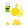 thumbnail image 2 of Tenis De Mesa Portátil Para Colgar En Interiores Con Bolas Interacción Cumpleaños Rana Cinco Bolas Sunnimix entrenador de tenis, 2 of 8