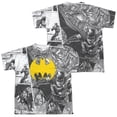 thumbnail image 1 of Batman - Collage (Front/Back Print) - Youth Short Sleeve Shirt - Medium, 1 of 2