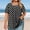 Black, variant on FDGIU Women's Plus Size Summer Tunic Tops - Loose Fit Short Sleeve Square Neck Blouse with Polka Dot & Button Down Design, Dressy Casual Shirts for Leggings