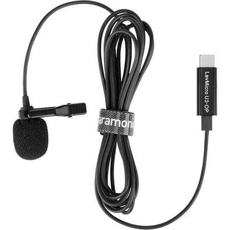 UPC: 6971008025569 | LavMicro U3-OP Lavalier Microphone designed for DJI Osmo Pocket Pocket 2 w/ 6.6 (2m) Cbl USB-C