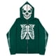 thumbnail image 2 of Sudadera con esternón oscura Y2K europea y americana, sudaderas con capucha para hombres y mujeres, pareja gótica, sudadera con cremallera larga de gran tamaño Harajuku, 2 of 4