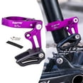 thumbnail image 2 of 1x Aluminum Alloy Chain Guide MTB Bike Guide Chain Bike Single Single Speed Road Part Bottom Bracket Purple, 2 of 9